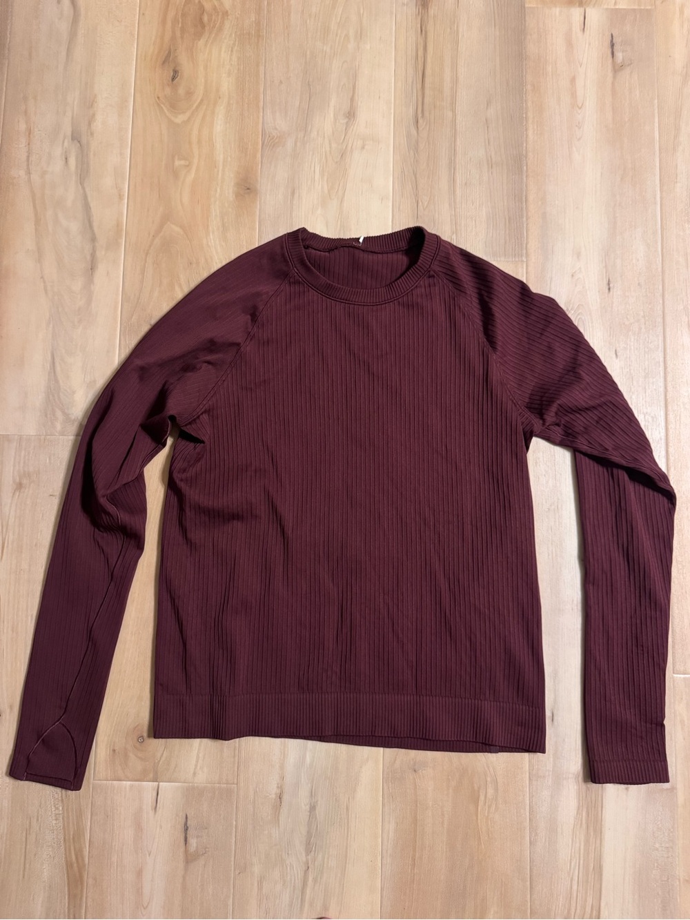 Lululemon Rest Less Pullover in Rib Garnet - Picture 6 of 11